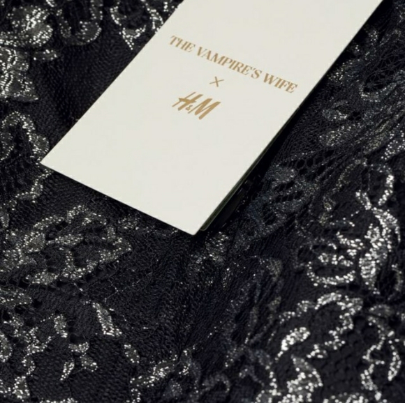 NWT! The Vampire's Wife x H&M Lace Minidress - Picture 4 of 14